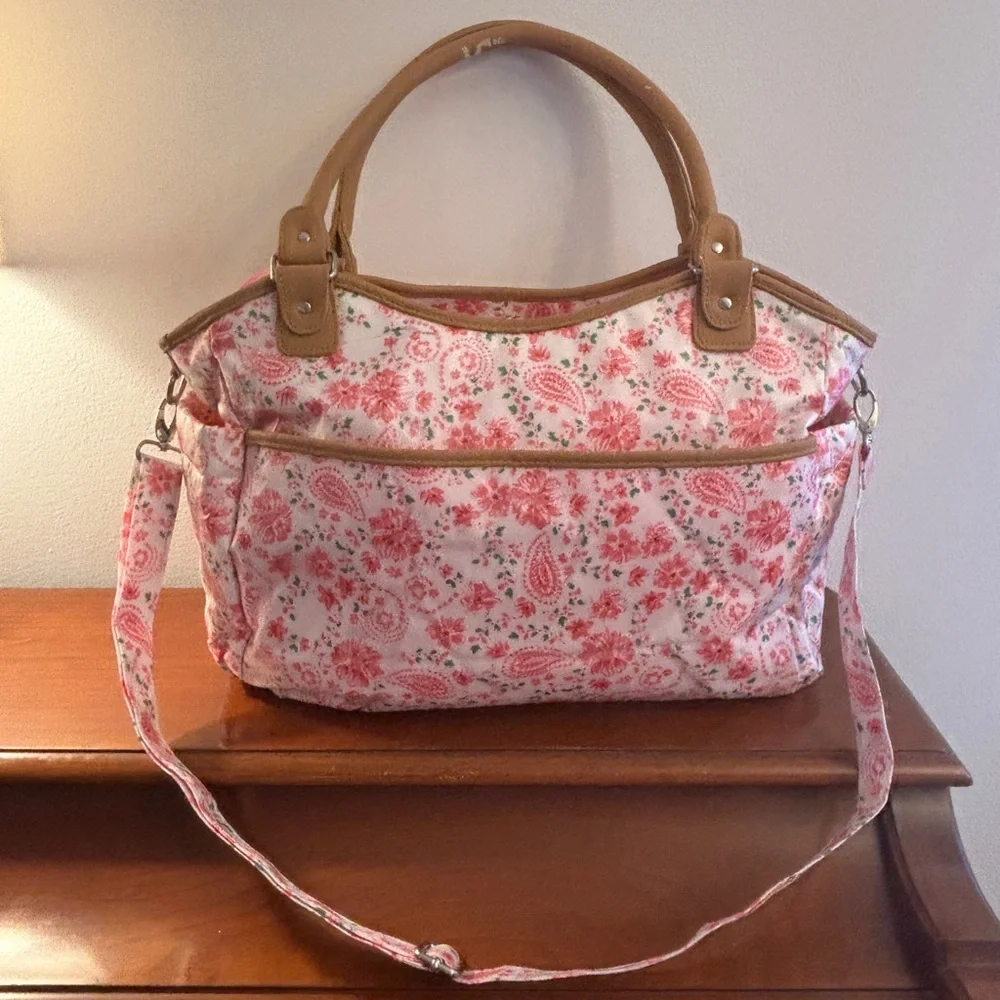 Laura Ashley Floral Baby Bag